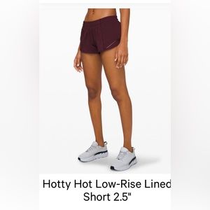 Lululemon hotty hot 2.5